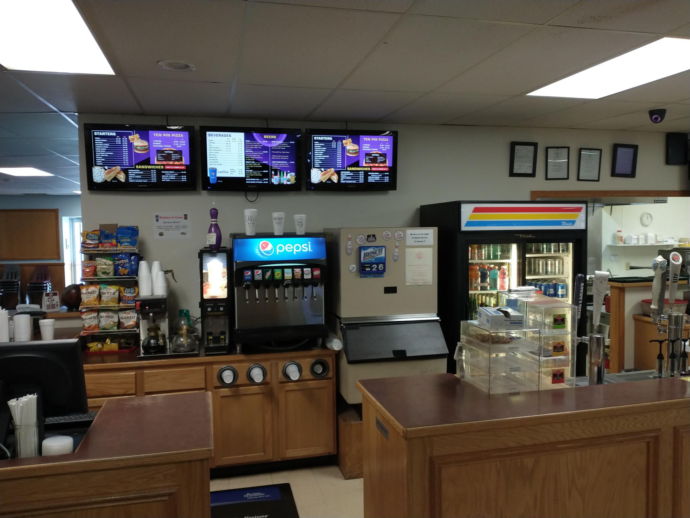 The snack bar in Mountain Home, AR